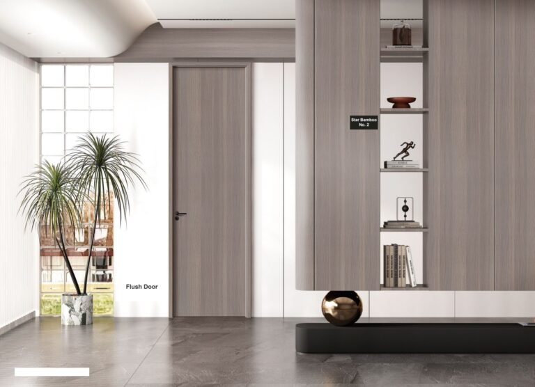 Flush door - Star Bamboo No. 2 — digital model reference
